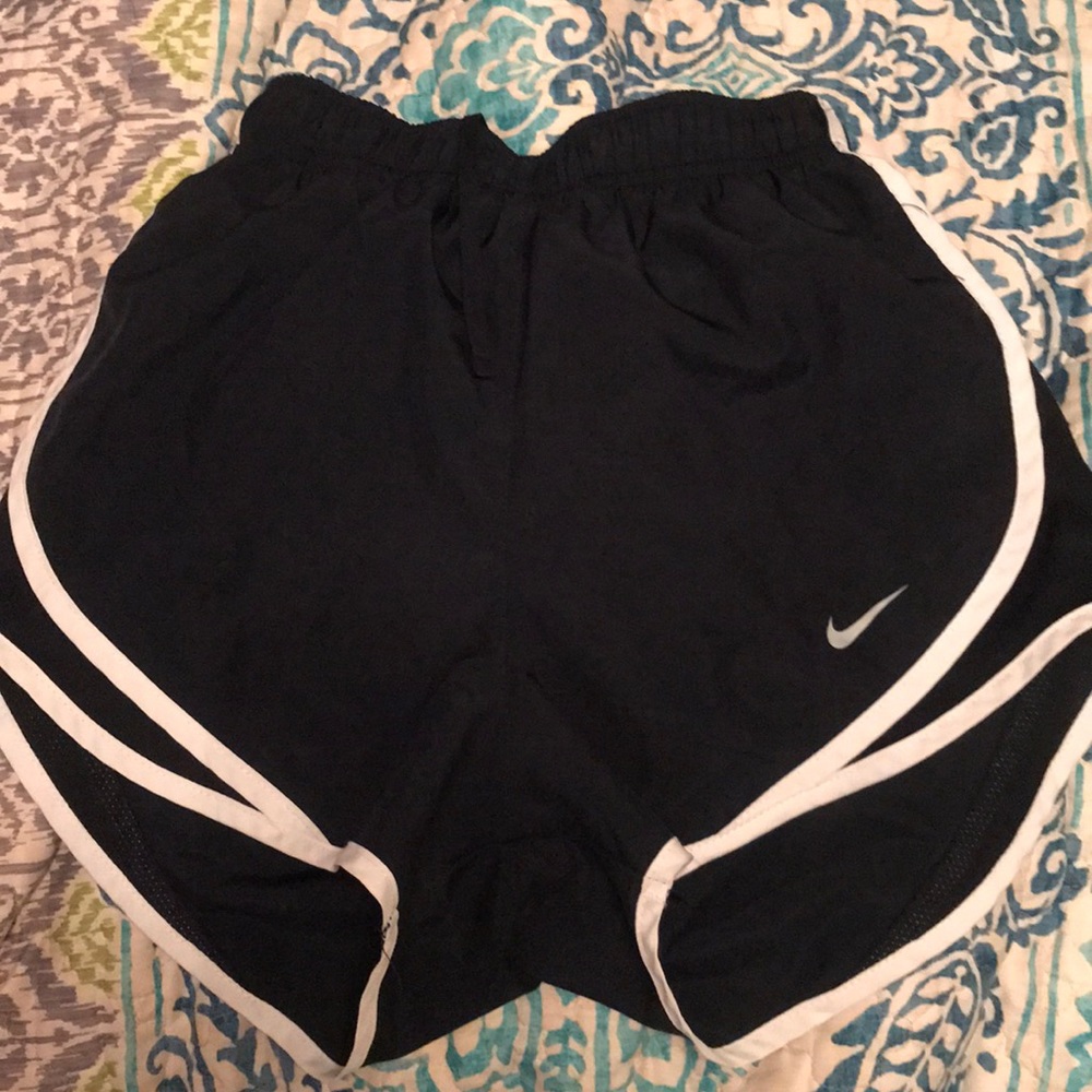 Navy Nike dri-fit shorts